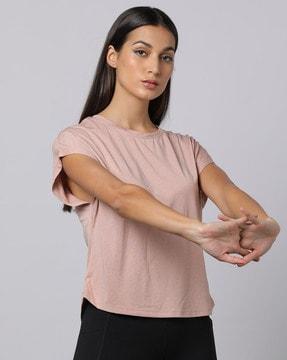 women t-shirt with extended sleeves