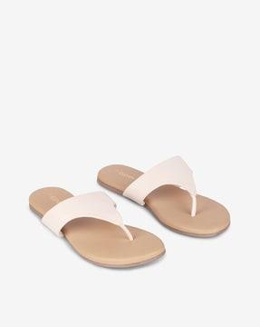 women t-strap flat sandals