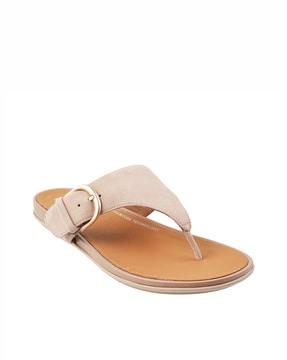 women t-strap flat sandals