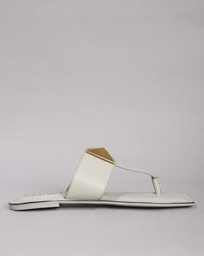 women t-strap flat snadals