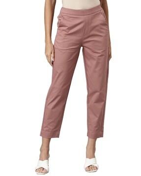 women tapered fit chinos