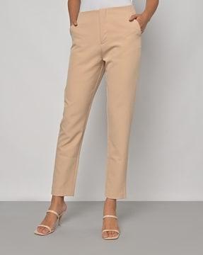 women tapered fit trousers