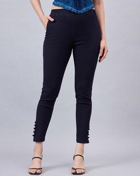 women tapered fit trousers