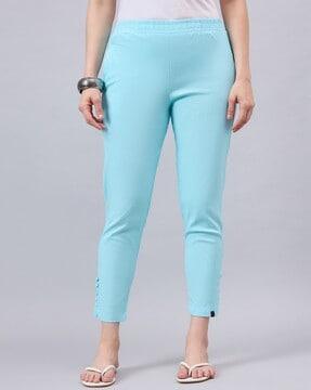 women tapered fit trousers