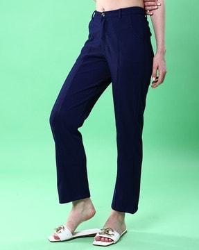 women tapered fit trousers