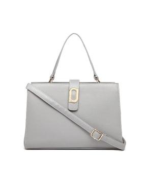 women textured hand bag with detachable strap