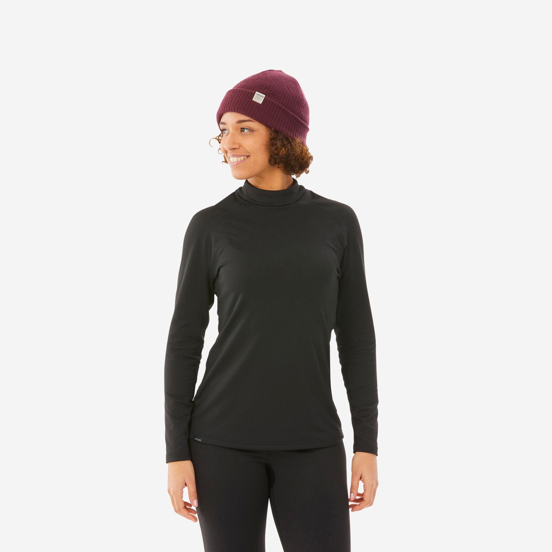 women thermal for skiing - bl500 black