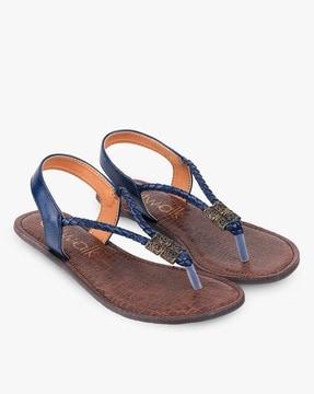 women thong-strap flat sandals