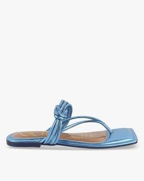 women thong-strap flat sandals