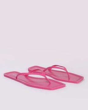 women thong-strap flip-flops