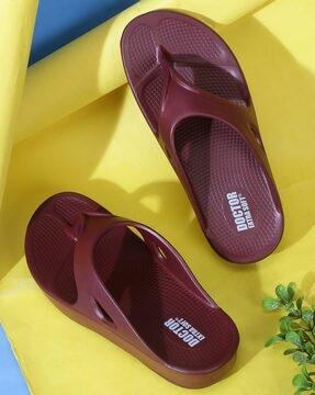 women thong-strap slip-on flip-flop