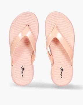 women thong-strap slip-on sandals