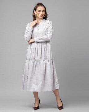 women tiered dress