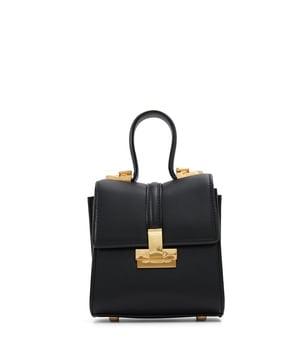 women top handle handbag with detachable shoulder strap