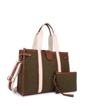 women tote bag & pouch with detachable straps