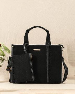 women tote bag with multi-purpose pouch