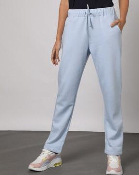 women track pants with drawstring waist