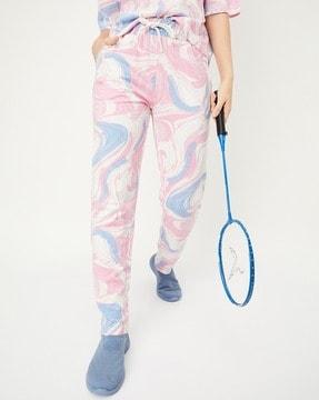 women track pants with elasticated waistband