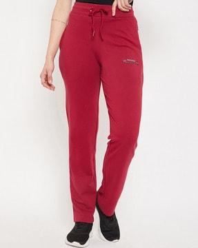 women track pants with insert pockets