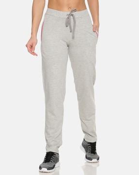 women track pants with zipper pockets