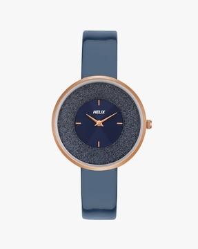 women tw031hl09 analogue watch with leather strap