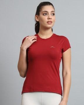 women ultrabreathe athletic fitted crew-neck t-shirt