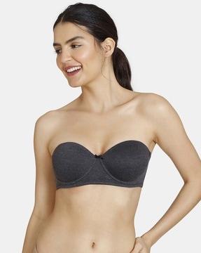 women under-wired strapless bra