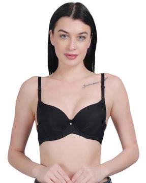 women underwired heavily padded bra