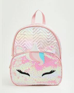 women unicorn backpack with adjustable straps