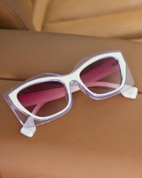 women uv-protected cat-eye sunglasses - 9526-c5