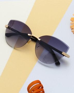 women uv-protected cat-eye sunglasses-elan-c1