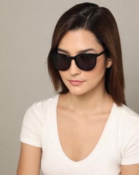 women uv-protected circular sunglasses-dl0123/n 01n 57 s