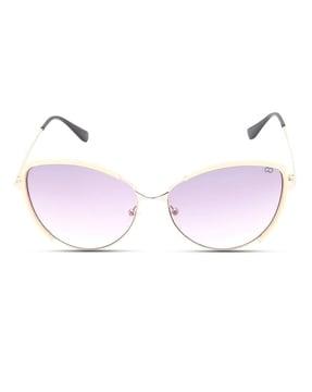 women uv-protected full-rim avaitors-gl5052c09