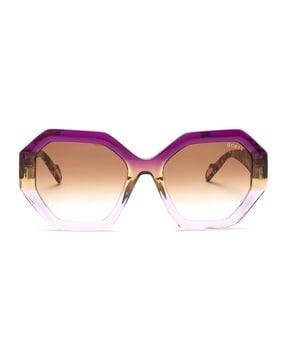 women uv-protected hexagon sunglasses-gus001865283fsg