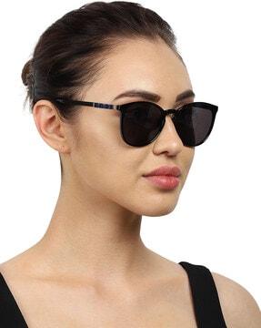 women uv protected lens oval sunglasses - a30102-a1