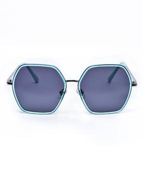 women uv-protected oversized sunglasses - x15011