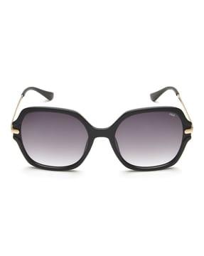 women uv-protected oversized sunglasses-sfi604k60700sg