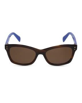 women uv-protected square sunglasses - dl5073 050 53 s