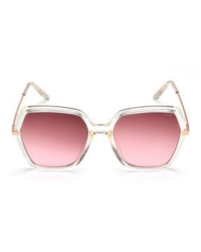 women uv-protected square sunglasses - irs1144c4sg