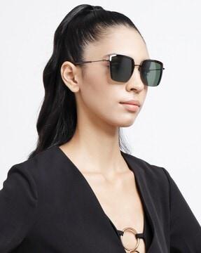 women uv-protected square sunglasses-5008