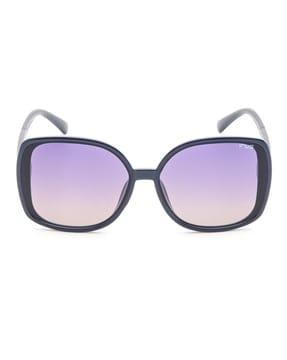 women uv-protected square sunglasses-irs1213c3sg