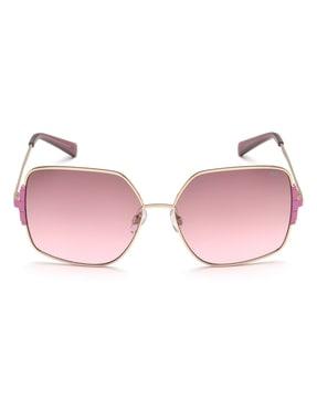 women uv-protected square sunglasses-sfi358k58594sg