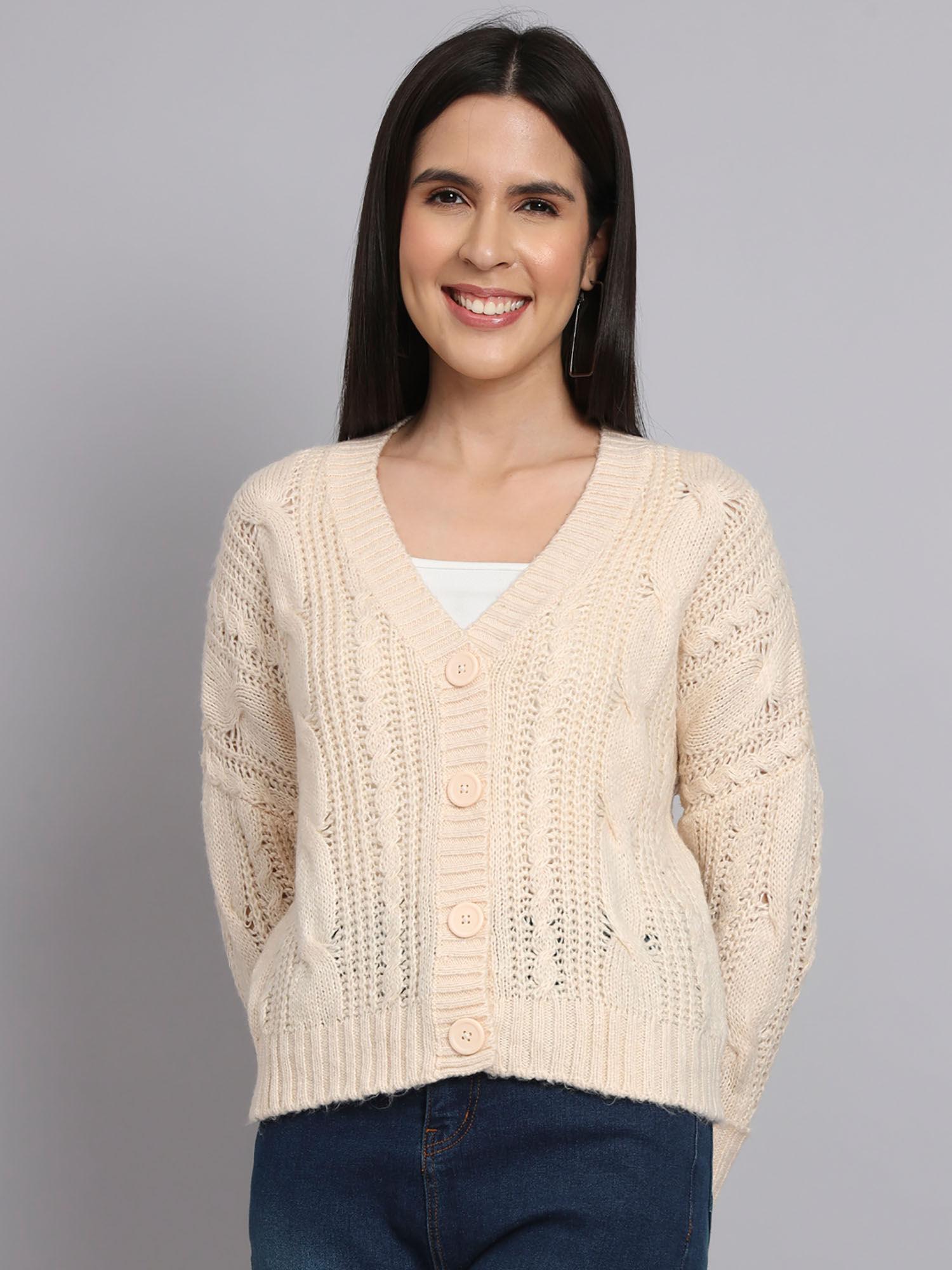 women v-neck sweater