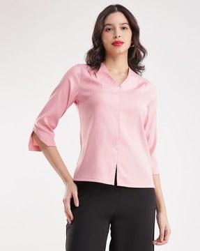 women v-neck top