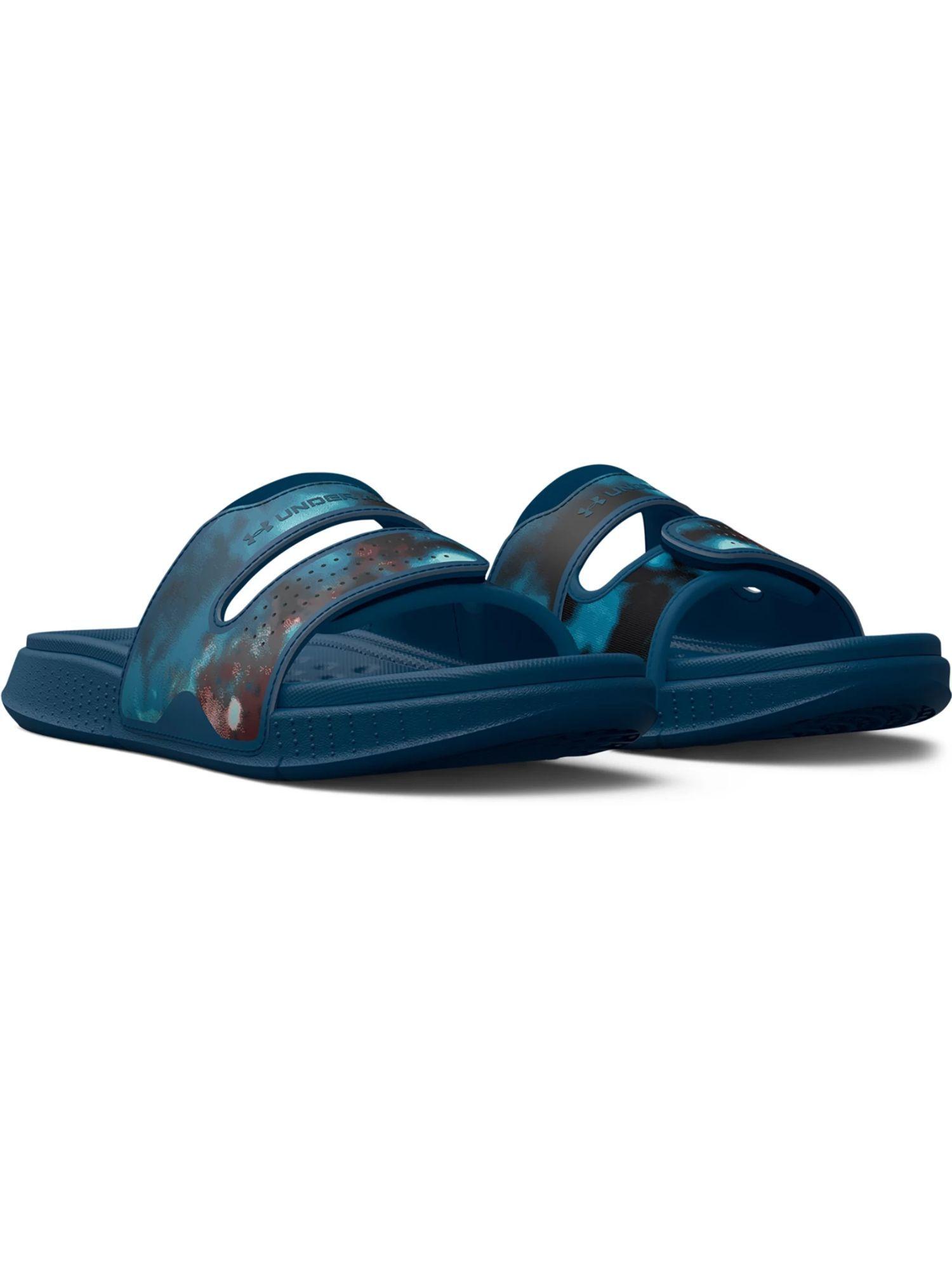 women w ansa studio graphic sliders teal