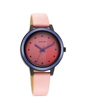 women water-resistant analogue watch - 87036pl14w