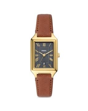 women water-resistant analogue watch - es5303