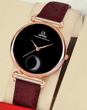 women water-resistant analogue watch-303