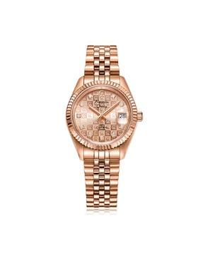 women water-resistant analogue watch-5014ldbrgln