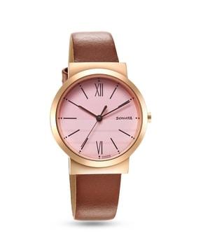 women water-resistant analogue watch-87044wl01